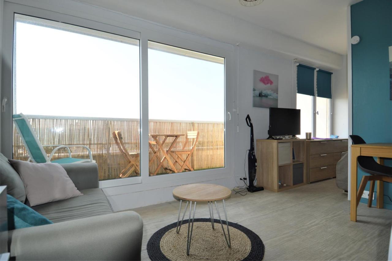Appartement Studio avec chambre - Balcon et à 20m de la mer à Courseulles-sur-Mer Extérieur photo