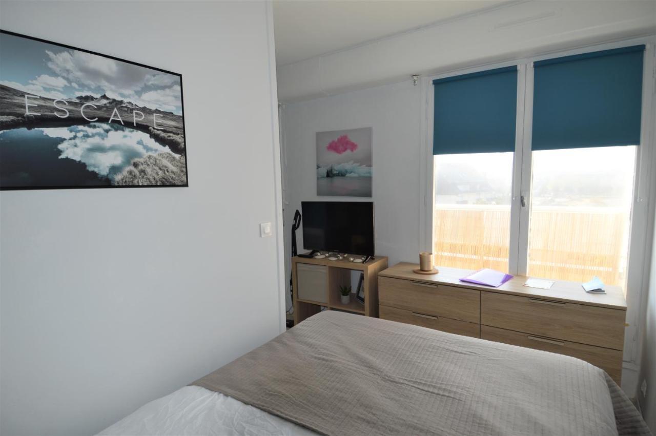 Appartement Studio avec chambre - Balcon et à 20m de la mer à Courseulles-sur-Mer Extérieur photo