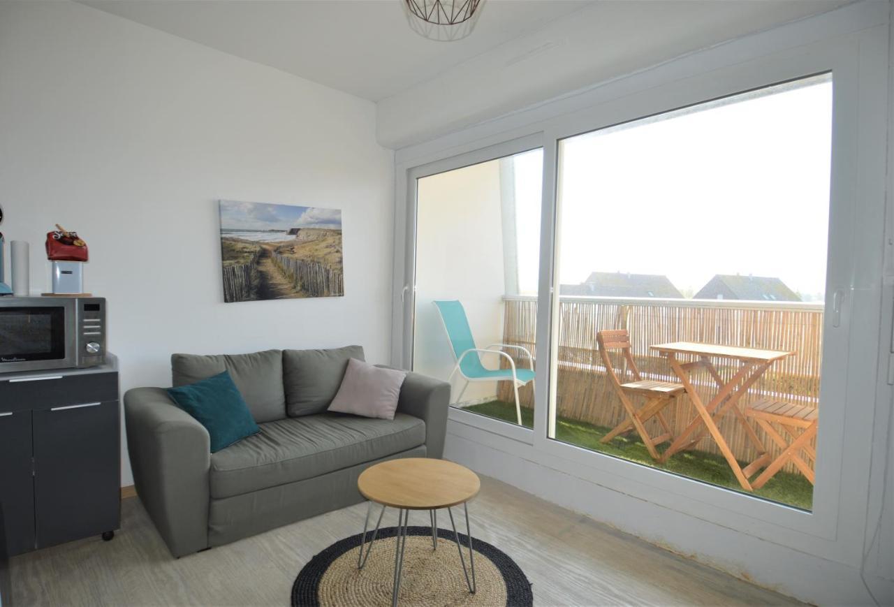 Appartement Studio avec chambre - Balcon et à 20m de la mer à Courseulles-sur-Mer Extérieur photo