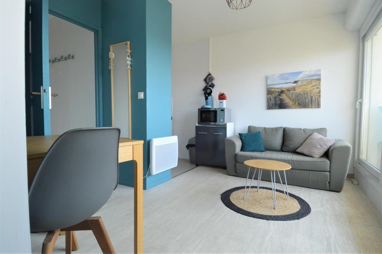 Appartement Studio avec chambre - Balcon et à 20m de la mer à Courseulles-sur-Mer Extérieur photo